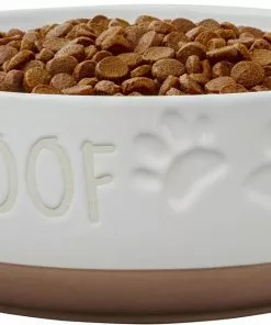Frisco Paw Prints Non-skid Ceramic Bowl, 7.75 Cups -The Frisco Store 256072 PT3. SY630 V1615310843