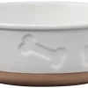 Frisco Bones Non-skid Ceramic Dog & Cat Bowl -The Frisco Store 256074 MAIN. SY630 V1615299985