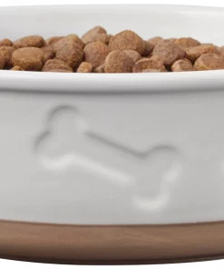 Frisco Bones Non-skid Ceramic Dog & Cat Bowl 11 Frisco Bones Non-skid Ceramic Dog & Cat Bowl -The Frisco Store 256074 PT3. SY630 V1615313594