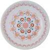 Frisco Kaleidoscope Pattern Non-skid Ceramic Cat Dish, Pink, 0.62 Cup -The Frisco Store 256084 MAIN. SY630 V1618494733