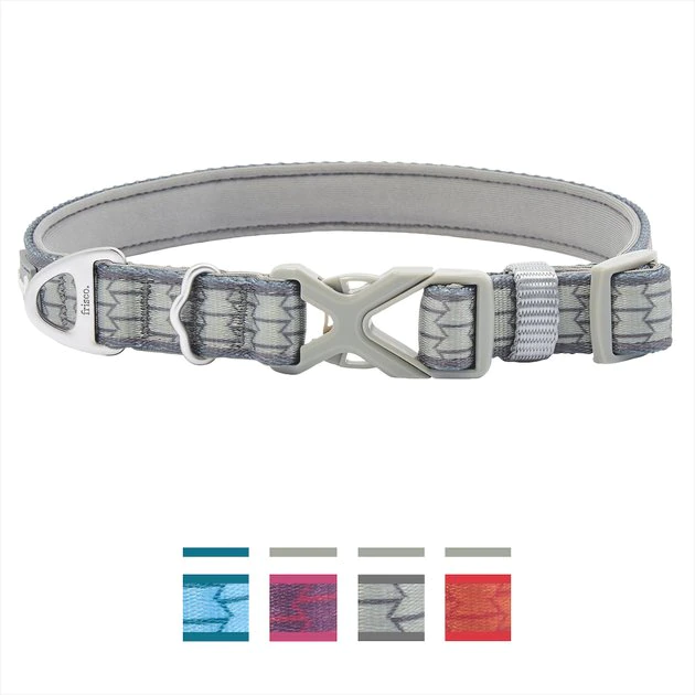 Frisco Outdoor Comfort Print Nylon Padded Dog Collar 3 Frisco Outdoor Comfort Print Nylon Padded Dog Collar