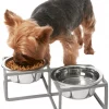 Frisco Diamond Dog & Cat Double Bowl Diner -The Frisco Store 257147 MAIN. SY630 V1615913790