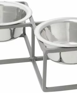 Frisco Diamond Dog & Cat Double Bowl Diner 11 Frisco Diamond Dog & Cat Double Bowl Diner -The Frisco Store 257147 PT2. SY630 V1612365678