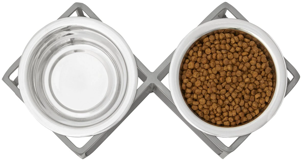 Frisco Diamond Dog & Cat Double Bowl Diner 6 Frisco Diamond Dog & Cat Double Bowl Diner - Image 4