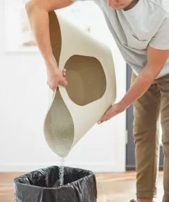 Frisco Leaf High-Sided Cat Litter Box, Large -The Frisco Store 258782 PT3. SY630 V1616446899