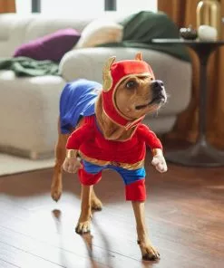 Frisco Front Walking Superhero Dog & Cat Costume -The Frisco Store 261079 PT8. SY630 V1624398048