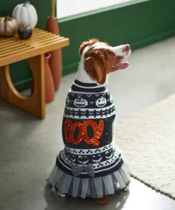 Frisco "Boo!" Dog & Cat Sweater Dress -The Frisco Store 261122 PT8. SY630 V1624397967