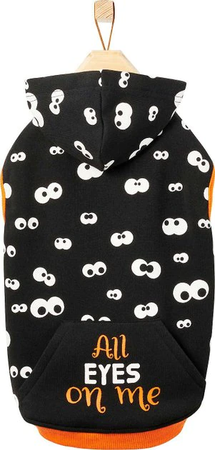 Frisco Glow in the Dark "All Eyes On Me" Dog & Cat Hoodie 3 Frisco Glow in the Dark "All Eyes On Me" Dog & Cat Hoodie