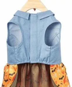 Frisco Chambray Halloween Dog & Cat Dress -The Frisco Store 261165 PT4. SY630 V1633060308