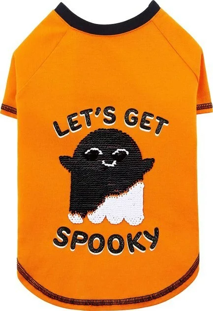 Frisco Sequin Let's Get Spooky Dog & Cat T-Shirt 6 Frisco Sequin Let's Get Spooky Dog & Cat T-Shirt - Image 4