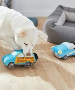 Frisco Road Trip Cruisers Plush Squeaky Dog Toy, 2 count -The Frisco Store 261982 PT3. SY630 V1618598560