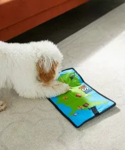 Frisco Road Trip Foldable Map Flat Plush Squeaky Dog Toy -The Frisco Store 261998 PT4. SY630 V1619791937