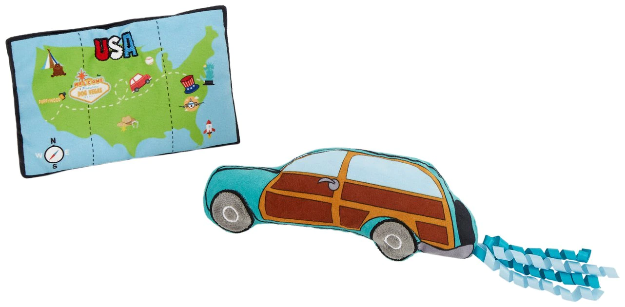 Frisco Road Trip Cruisin' Plush Cat Toy with Catnip, 2 count 3 Frisco Road Trip Cruisin' Plush Cat Toy with Catnip, 2 count