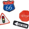 Frisco Road Trip Traffic Signs Plush Cat Toy with Catnip, 4 count 1 Frisco Road Trip Traffic Signs Plush Cat Toy with Catnip, 4 count -The Frisco Store 262024 MAIN. SY630 V1618598324