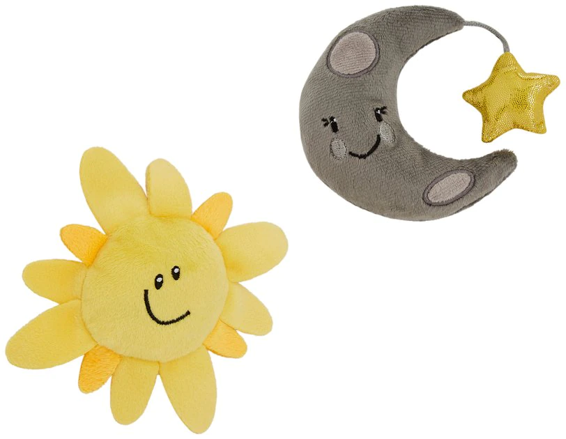 Frisco Road Trip Sun & Moon Plush Cat Toy with Catnip, 2 count 3 Frisco Road Trip Sun & Moon Plush Cat Toy with Catnip, 2 count