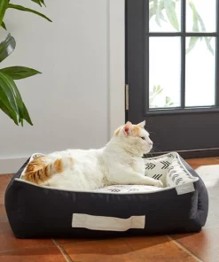 Frisco Indoor/Outdoor Modern Cuddler Bolster Cat & Dog Bed -The Frisco Store 262145 PT5. SY630 V1619807862