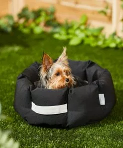 Frisco Indoor/Outdoor Deep Dish Cuddler Bolster Cat & Dog Bed