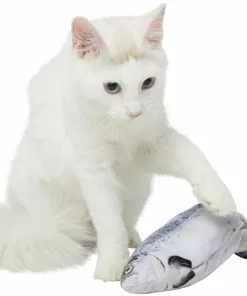 Frisco Interactive Electric Flopping Fish Cat Toy with Catnip 8 Frisco Interactive Electric Flopping Fish Cat Toy with Catnip -The Frisco Store 263525 PT2. SY630 V1623258453