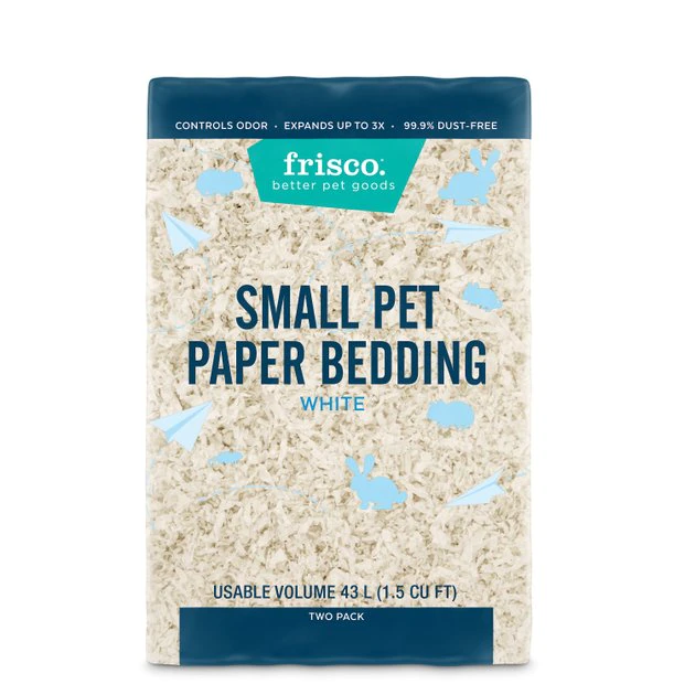 Frisco Small Pet Bedding, White, 2 pack, 43-L 3 Frisco Small Pet Bedding, White, 2 pack, 43-L