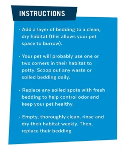 Frisco Small Pet Bedding, White, 2 pack, 43-L 9 Frisco Small Pet Bedding, White, 2 pack, 43-L -The Frisco Store 263926 PT2. SY630 V1623258447