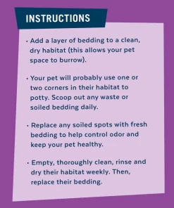 Frisco Small Pet Bedding, Lavender, 56-L 9 Frisco Small Pet Bedding, Lavender, 56-L -The Frisco Store 263932 PT2. SY630 V1623258446