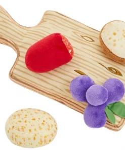 Frisco Charcuterie Board Puzzle Plush Squeaky Dog Toy