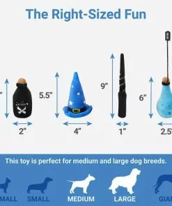 Frisco Magic Chest Hide & Seek Puzzle Plush Squeaky Dog Toy -The Frisco Store 265614 PT2. SY630 V1623359286