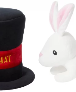 Frisco Magic Rabbit in a Hat 2-in-1 Plush Squeaky Dog Toy -The Frisco Store 265616 PT2. SY630 V1623117772
