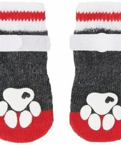 Frisco Non-Skid Dog Socks, Boho Geometric