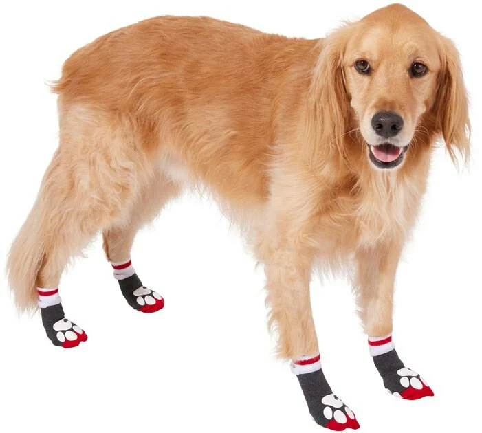 Frisco Non-Skid Dog Socks, Boho Geometric 4 Frisco Non-Skid Dog Socks, Boho Geometric - Image 3