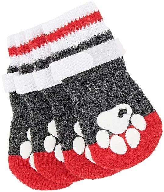 Frisco Non-Skid Dog Socks, Boho Geometric 6 Frisco Non-Skid Dog Socks, Boho Geometric - Image 5