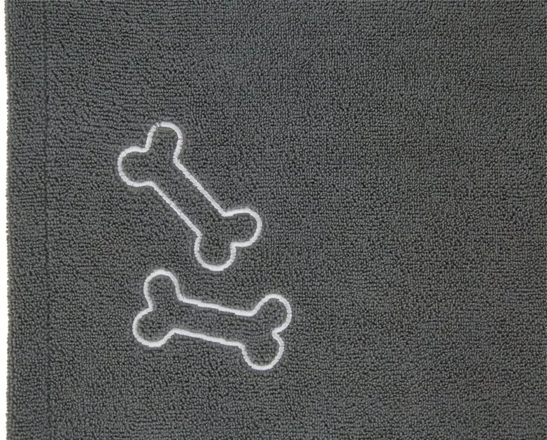 Frisco Embroidered Pawprint Microfiber Dog Bath Towel 6 Frisco Embroidered Pawprint Microfiber Dog Bath Towel - Image 4