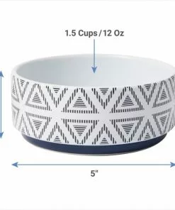 Frisco Tribal Aztec Non-skid Ceramic Dog & Cat Bowl -The Frisco Store 270217 PT1. SY630 V1620913761