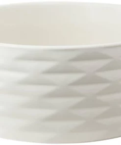 Frisco Geometric Non-skid Ceramic Dog Bowl