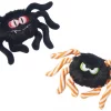 Frisco Halloween Spiders Plush Cat Toy with Catnip, 2 count