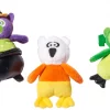 Frisco Halloween Owls Plush Cat Toy with Catnip, 3 count