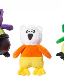 Frisco Halloween Owls Plush Cat Toy with Catnip, 3 count