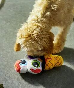 Frisco Halloween Eyeball Ice Cream Plush Squeaky Dog Toy -The Frisco Store 270355 PT3. SY630 V1624816986