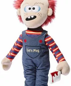 Frisco Halloween Killer Doll Plush Squeaky Dog Toy