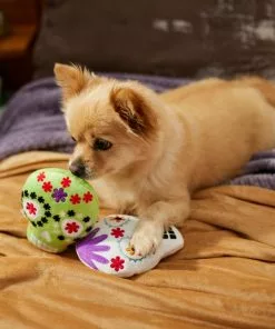 Frisco Sugar Skull Plush Squeaky Dog Toy 7 Frisco Sugar Skull Plush Squeaky Dog Toy -The Frisco Store 270443 PT3. SY630 V1624824826