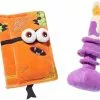 Frisco Halloween Monster Book & Candle Plush Squeaky Dog Toy, 2 count -The Frisco Store 270456 MAIN. SY630 V1624071165