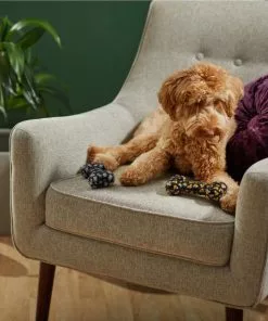 Frisco Halloween Candy Corn & Ghosts TPR Bone Squeaky Dog Toy, 2 count -The Frisco Store 270529 PT3. SY630 V1624817291