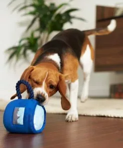 Frisco Camping Mug Plush with Rope Squeaky Dog Toy -The Frisco Store 271007 PT3. SY630 V1625009220