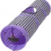 Frisco Halloween Checkered Foldable Play Tunnel Cat Toy with Catnip