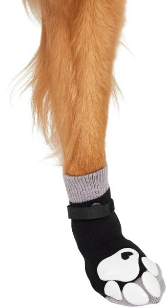 Frisco Non-Skid Dog Socks, Black 6 Frisco Non-Skid Dog Socks, Black - Image 4