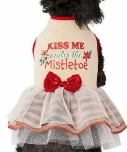 Frisco Kiss Me Under the Mistletoe Dog & Cat Dress 12 Frisco Kiss Me Under the Mistletoe Dog & Cat Dress -The Frisco Store 276335 PT3. SY630 V1637685458