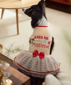 Frisco Kiss Me Under the Mistletoe Dog & Cat Dress 15 Frisco Kiss Me Under the Mistletoe Dog & Cat Dress -The Frisco Store 276335 PT8. SY630 V1631661585
