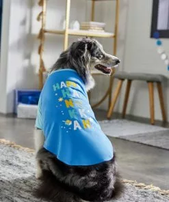 Frisco Happy Hanukkah Dog & Cat T-shirt -The Frisco Store 276479 PT8. SY630 V1631573210