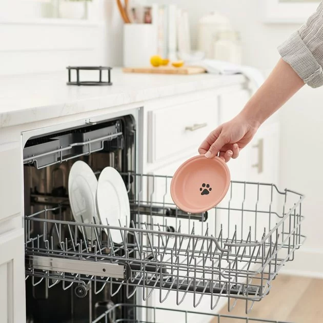 Frisco Paw Print Elevated Stainless Steel Dog & Cat Bowl 9 Frisco Paw Print Elevated Stainless Steel Dog & Cat Bowl - Image 7