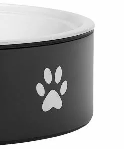 Frisco Paw Print Non-Skid Stainless Steel Dog & Cat Bowl -The Frisco Store 277541 PT5. SY630 V1627936103